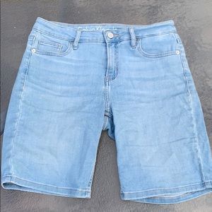 Calvin Klein mid length denim shorts